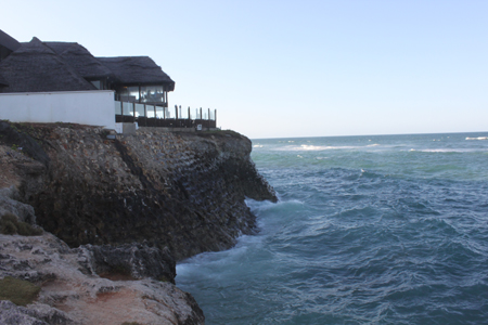 2. Das Seacliffhotel liegt wirklich direkt am Meer