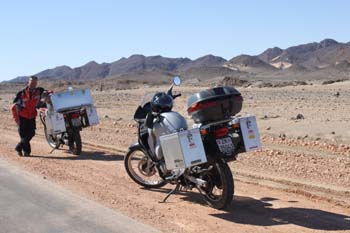 Erster Stop in Sudan