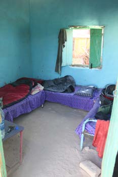 Unser Hotelzimmer in Wadi Halfa