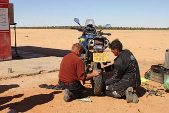 Schnellreparaturkit angesetzt, nütz aber nichts