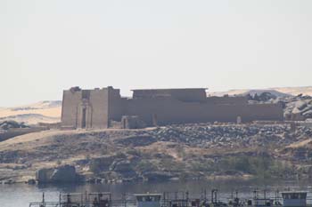 Der Philae Tempel wurde gezügelt