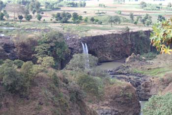 der eher trockene Nil Waterfall