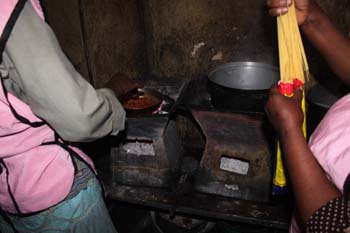 unsere Spaghetti so frisch