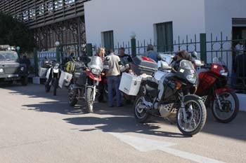 Erster Stop bei der Ausreise